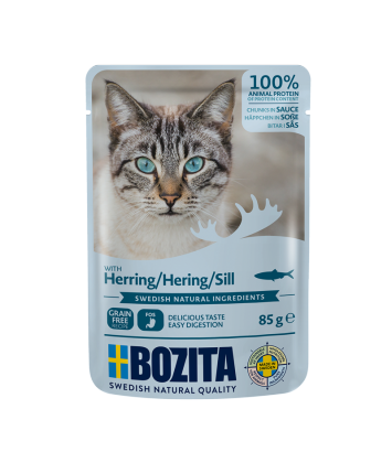 Bozita kawałeczki w sosie ze śledziem 85g