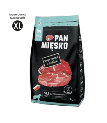Pan Mięsko Wieprzowina z dzikiem XL 9kg