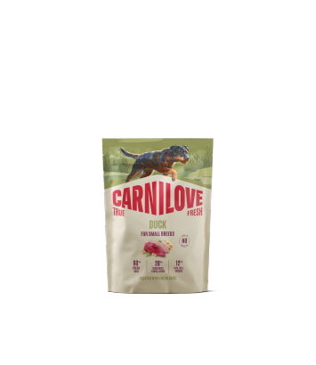 Carnilove Dog 1,5 kg True Fresh Adult Small Duck