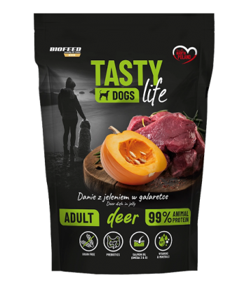 Tasty Dogs Life Jeleń  500g