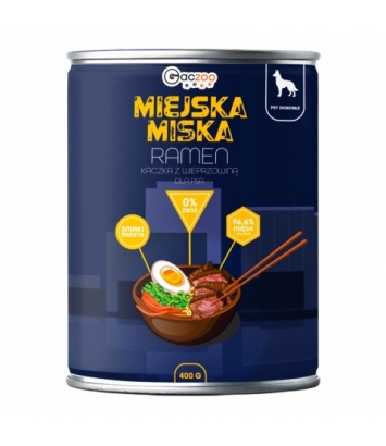 Gaczoo Miejska Miska dla psa Ramen 400g