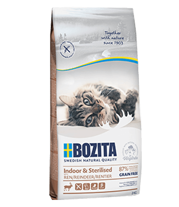 Bozita Indoor & Sterilised Renifer 2kg