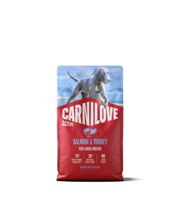 Carnilove Dog 4 kg Active Adult Large Breed Salmon, Turkey