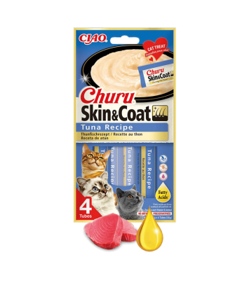 Churu Cat Skin&Coat Tuna 4x14g