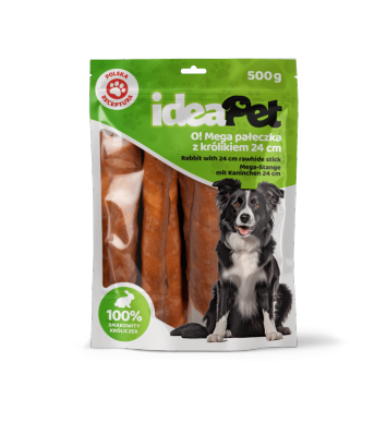Mega pałeczka z królikiem 24cm 500g