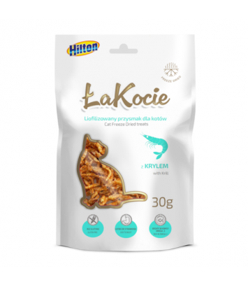 ŁaKocie Liofilizowany przysmak z krylem 30g