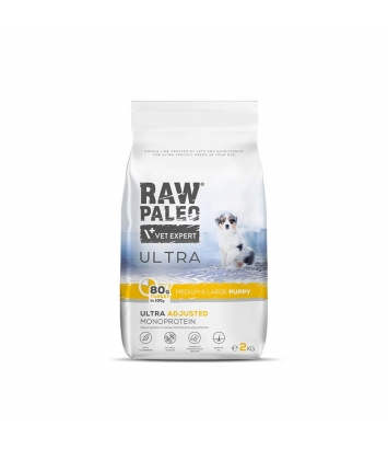 Raw Paleo Ultra Medium & Large Puppy Turkey 2kg