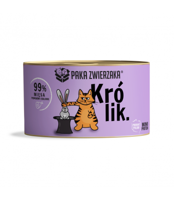 Paka Zwierzaka Królik 200g