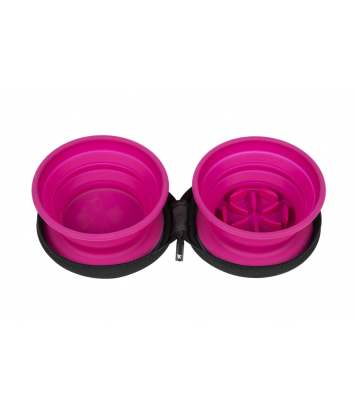 Miska Travel Double Bowl