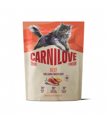 Carnilove Cat 400g True Fresh Adult Large Beef