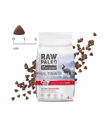 Raw Paleo Ultra Medium & Large Puppy Beef 2kg