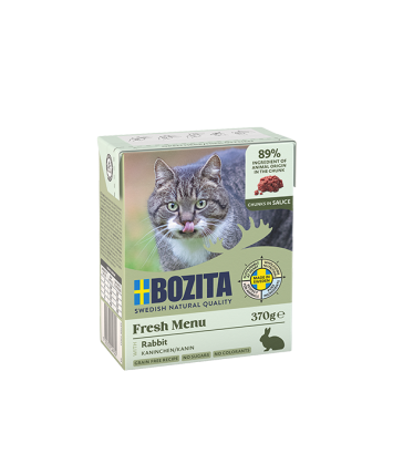 Bozita kawałki w sosie z królikiem 370g