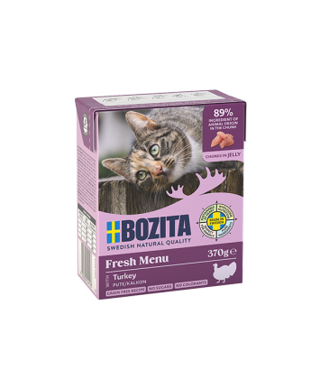 Bozita kawałki w galaretce z indykiem 370g
