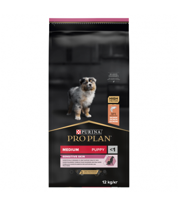 Purina Pro Plan Puppy Medium Sensitive Skin 12kg