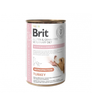 Brit Veterinary Diets Hypoallergenic Turkey 400g