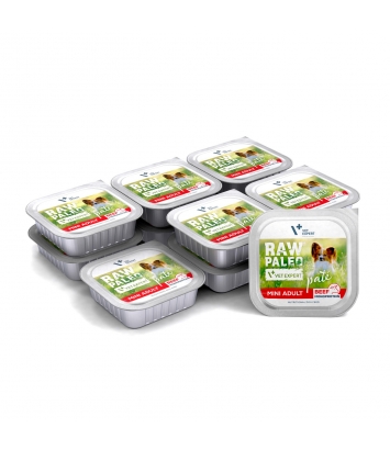 Raw Paleo Pate Mini Adult Beef 12x150g