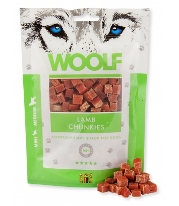 Woolf Lamb Chunkies 100g