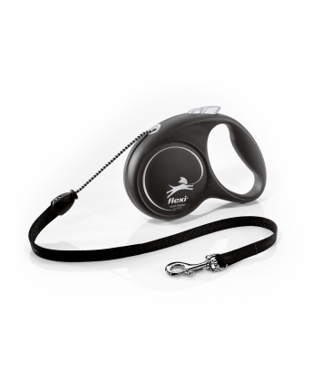 Flexi Black Design M 5m linka