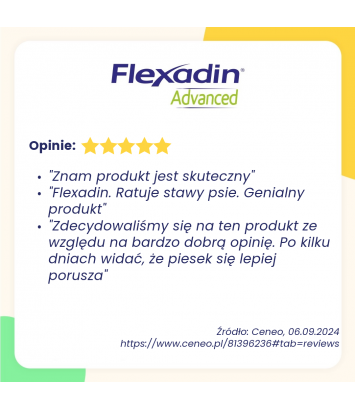 Flexadin Advance 60 kąsków - 2 opakowania