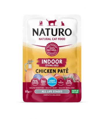 Naturo Indoor Sterilised Grain Free 85g