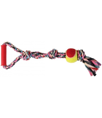 Sznur bawełniany z kulką - 50cm