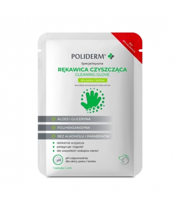 Poliderm Rękawica czyszcząca 1szt