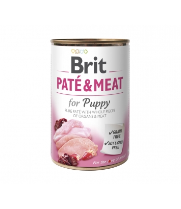 Brit Pate & Meat Puppy 6x400g
