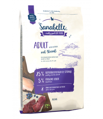 Sanabelle Adult Struś 10kg