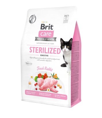 Brit Care Cat Sterilized Sensitive  0,4kg