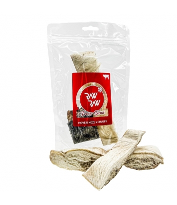 Raw Raw liofilizowana skóra wołowa z sierścią 60g