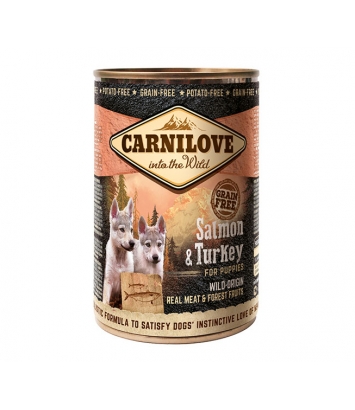 Carnilove Puppies łosoś z indykiem 400g