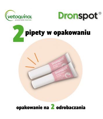 Dronspot 30mg (krople dla kotów do 2,5kg)