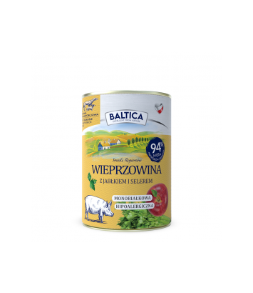 Baltica Smaki Regionów Wieprzowina z jabłkiem 400g