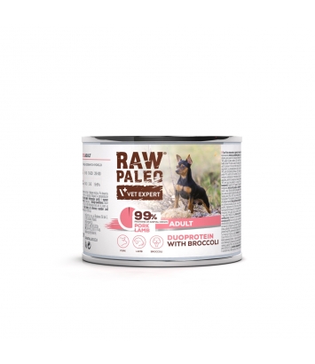 Raw Paleo Dog Adult Duoprotein Pork & Lamb 200g