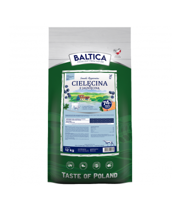 Baltica Smaki Regionów Cielęcina z jagnięciną M/L 12kg