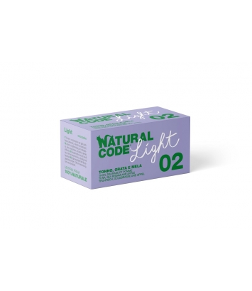 Natural Code Cat Light 02 Tuna, sea bream and apple 4x70g