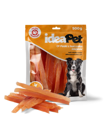 Miękkie paski z kurczaka 500g