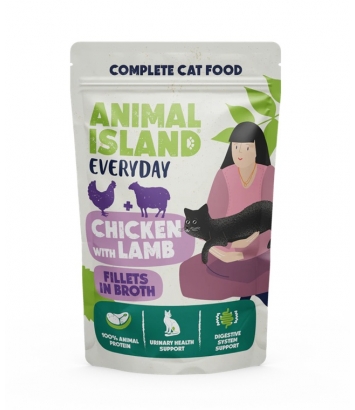 Animal Island Everyday Broth Chicken with Lamb 85g
