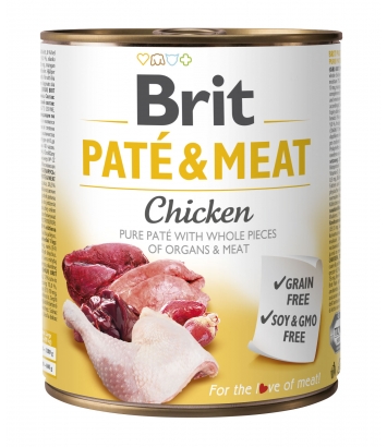 Brit Pate & Meat Chicken 800g