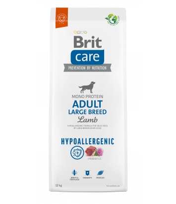 Brit Care Dog Hypoallergenic Adult Large Breed Lamb 12kg