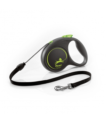 Flexi Black Design M 5m linka