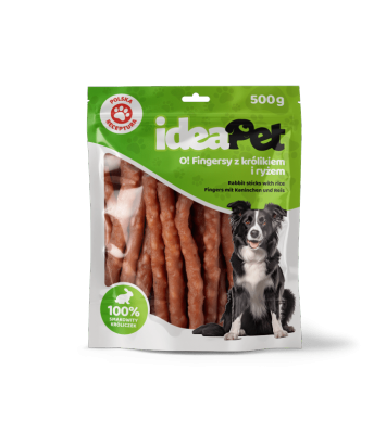 Fingersy z królikiem i ryżem 500g