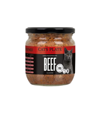 Cats Plate Beef 360g