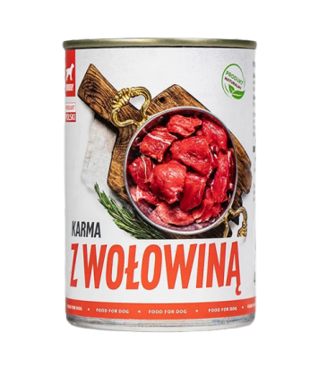 Tuf-Tuf Karma z wołowiną 400g