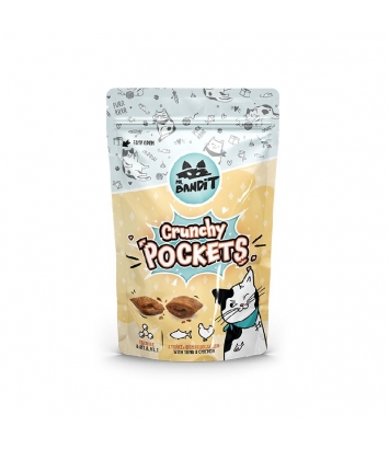 Mr.Bandit Crunchy Pockets Tuńczyk i Kurczak 40g