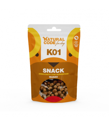 Natural Code Dog Snack K01 Wołowina 120g