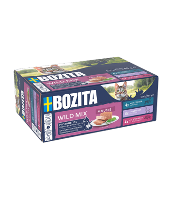 Bozita Mus Wild Mix 12x85g