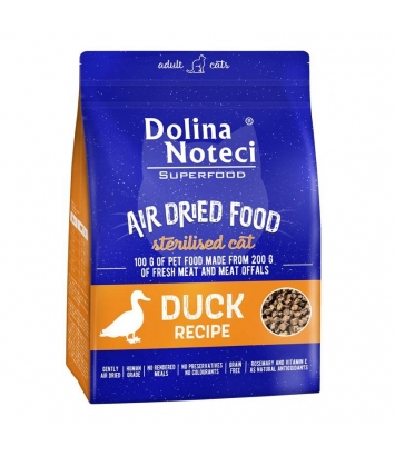 Dolina Noteci Superfood Sterilised Cat Duck Recipe 1kg