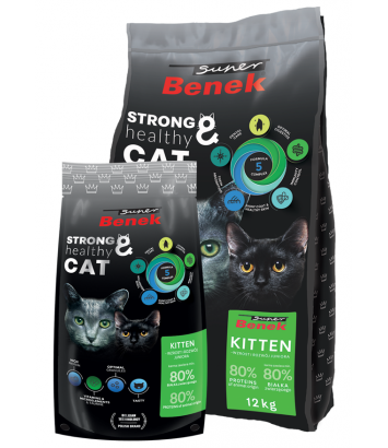 Super Benek Strong & Health Kitten 400g