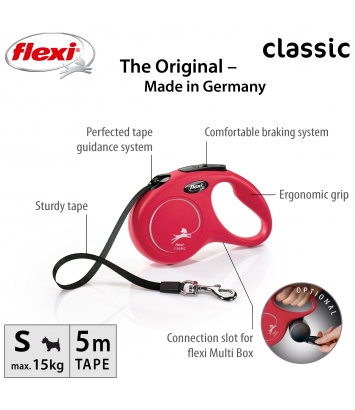 Flexi New Classic S 5m taśma